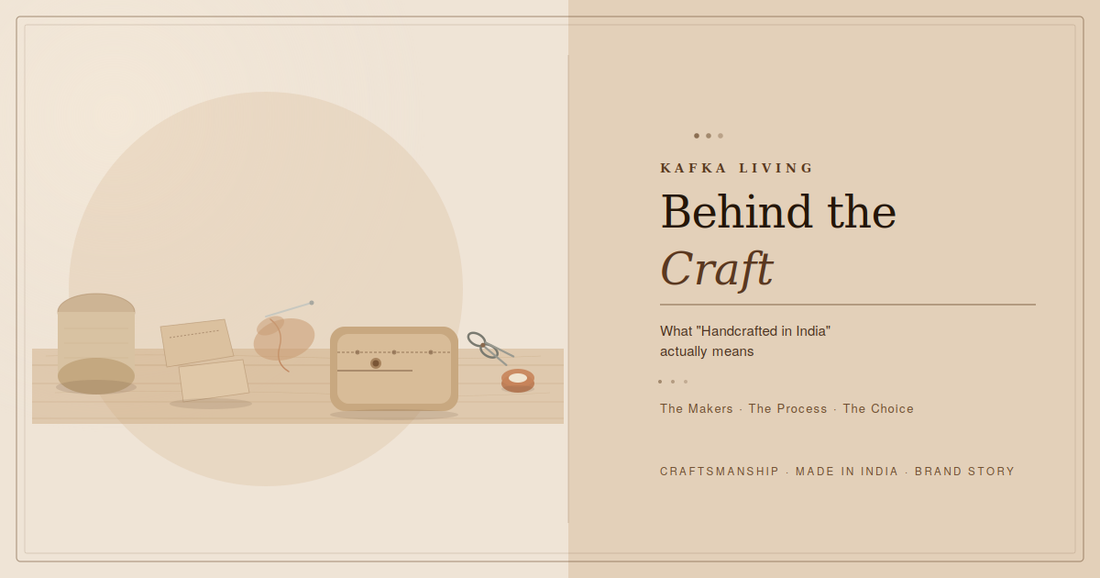 Behind the Craft: What 'Handcrafted in India' Actually Means