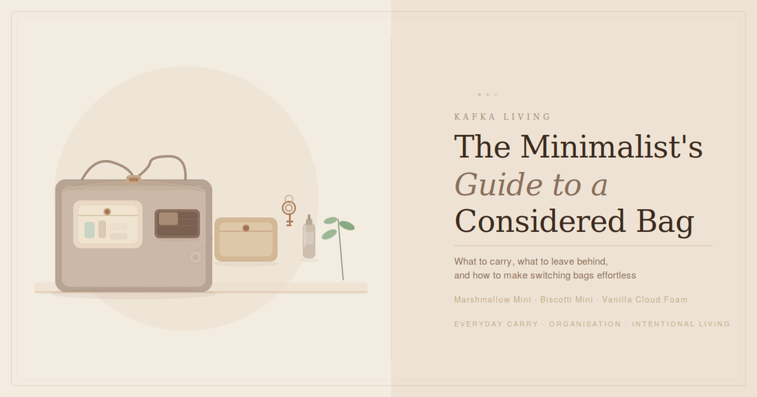 The Minimalist's Guide to a Considered Handbag: What to Carry, What to Leave Behind