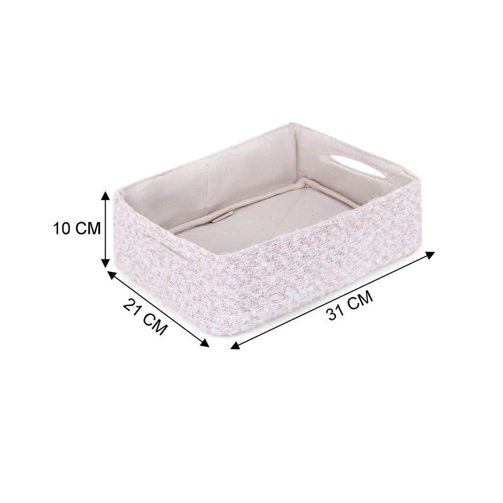 "Cream Loaf"- Nest Storage Basket