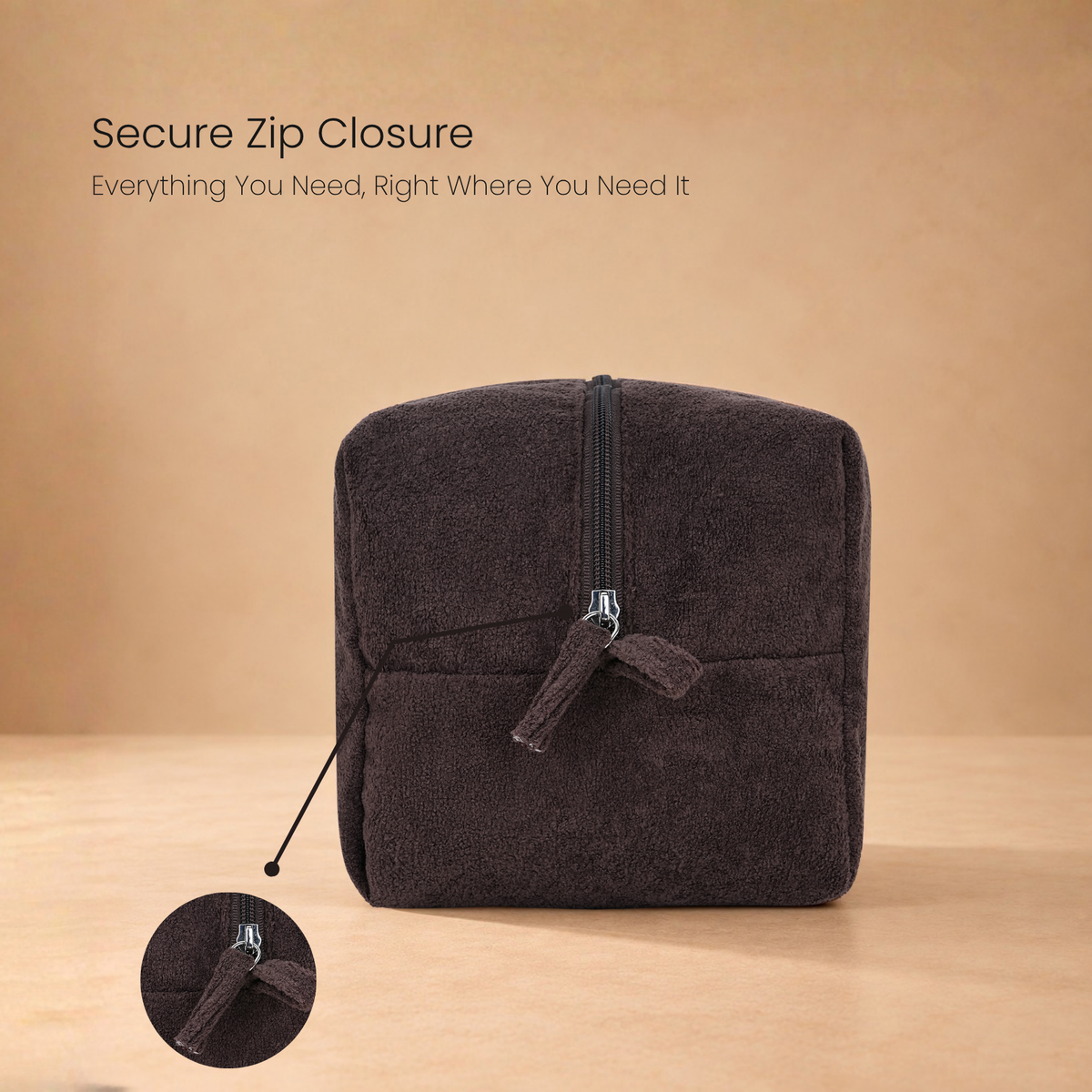 "Hot Chocolate"- Cloud Travel Pouch