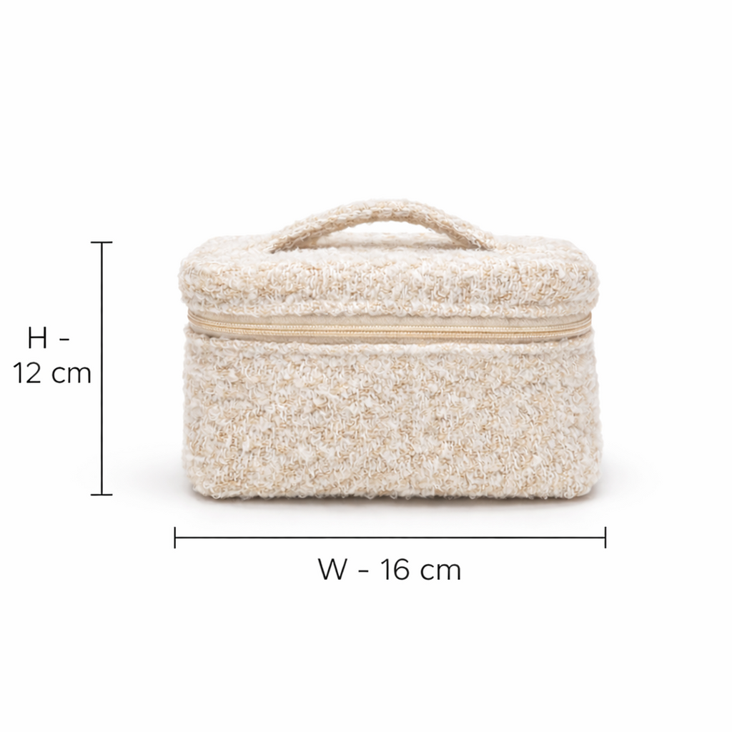 "Fluffy Toast" - Vanity Pouch