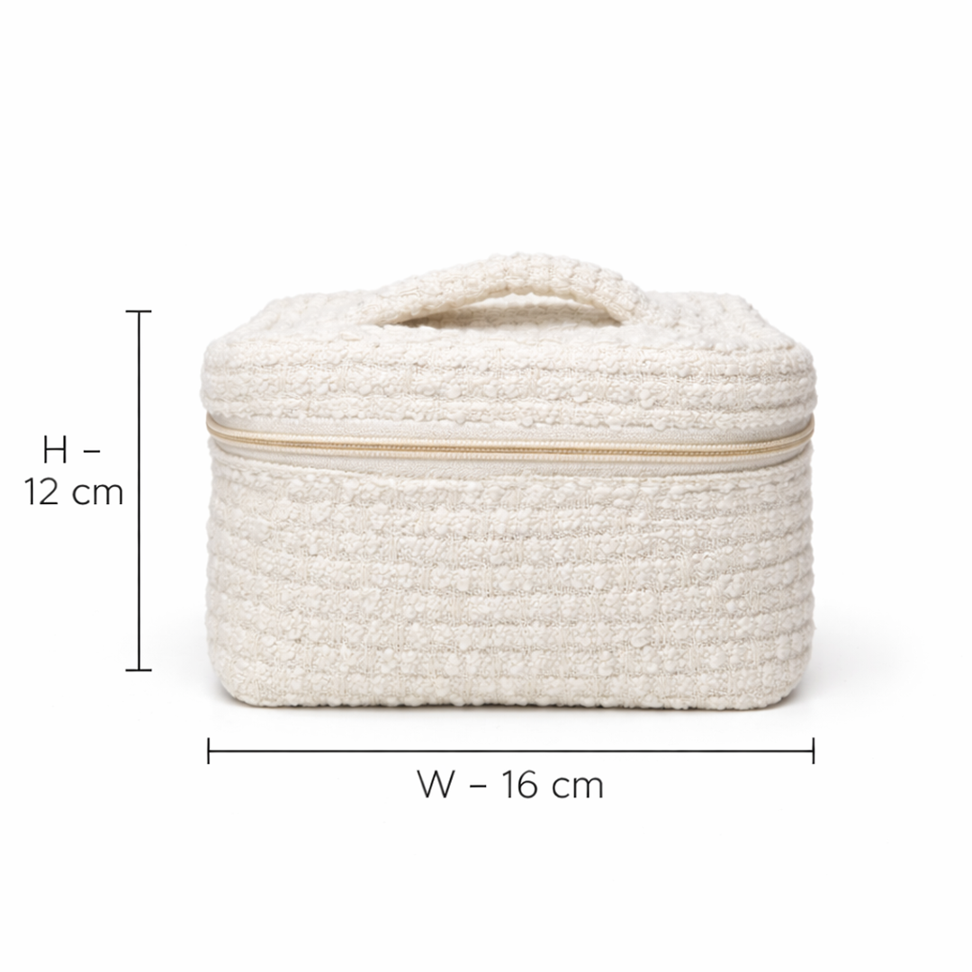 "Vanilla Cloud Foam"- Vanity Pouch