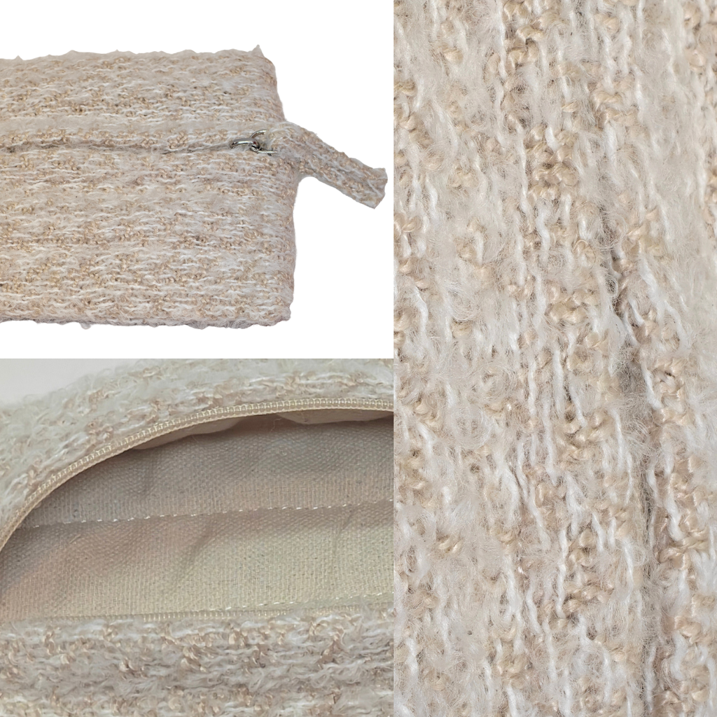 "The Marshmallow"- Mini Rectangular Travel Pouch