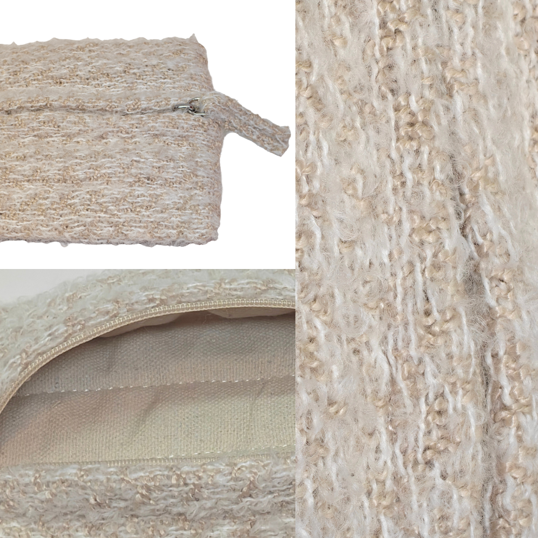 "The Marshmallow"- Mini Rectangular Travel Pouch