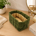 “Soft Organizer” - Medium Nest Storage Basket (Olive Green)