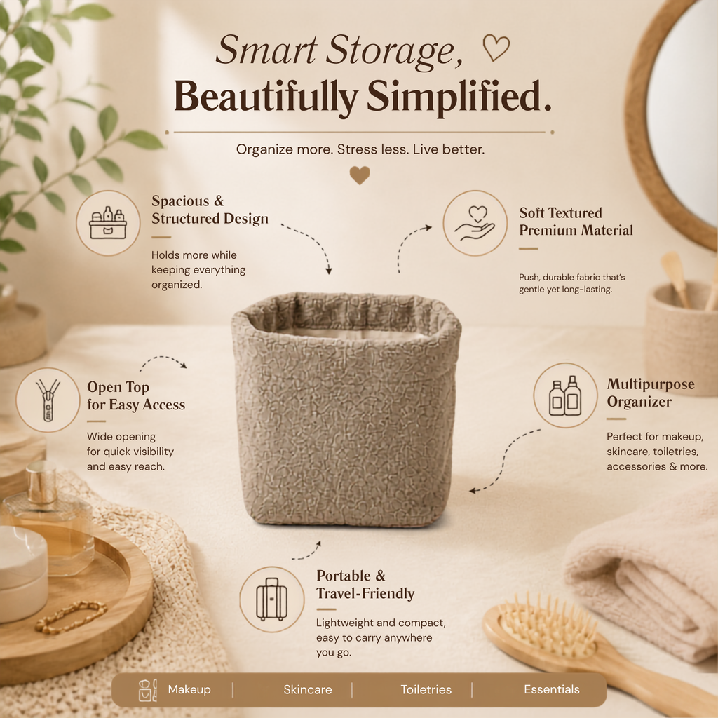 “Soft Organizer” - Small Nest Storage Basket