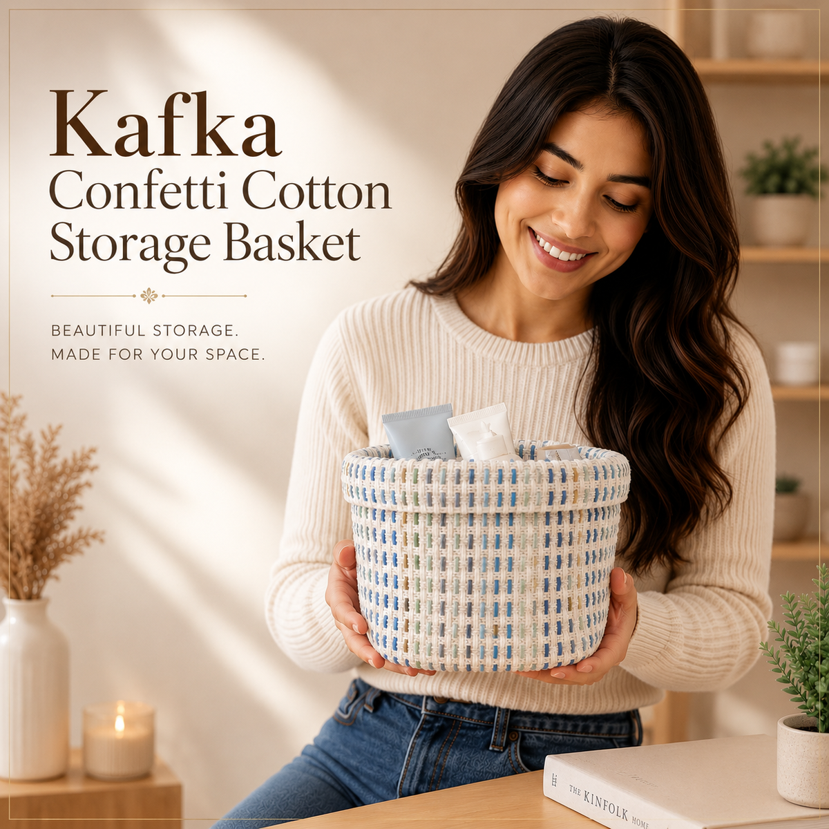 "Confetti"- Nest Storage Basket