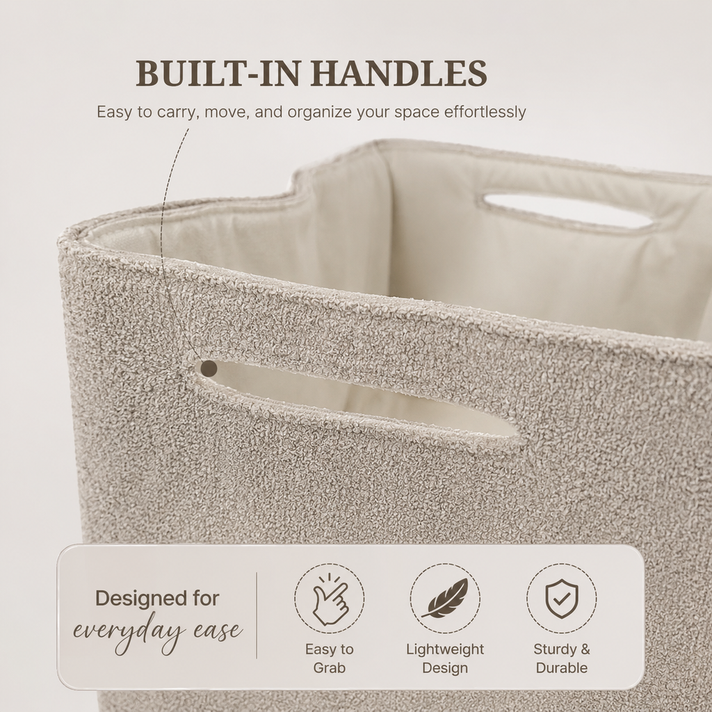 "Toffee"- Nest Storage Basket