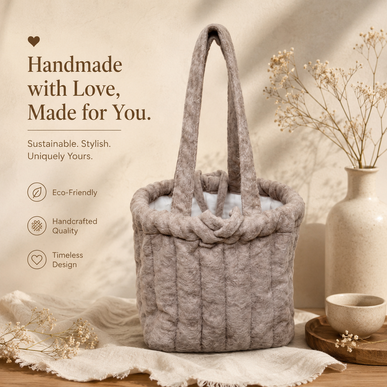 "Cinnamom Gather"- Travel Pouch