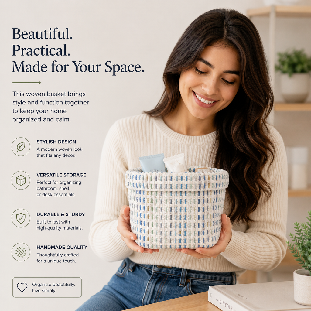 "Confetti"- Nest Storage Basket