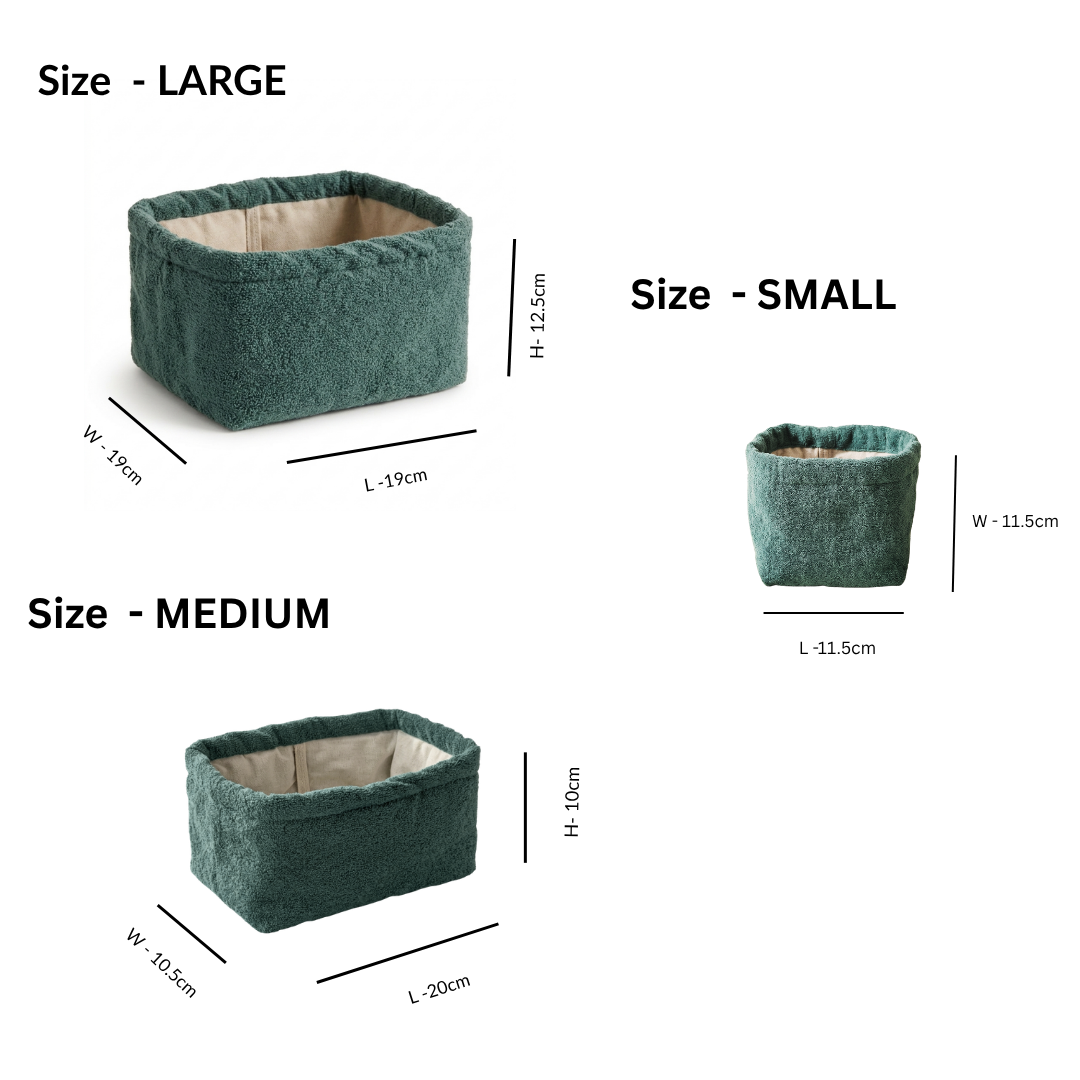 “Soft Organizer set”- Nest Storage Basket