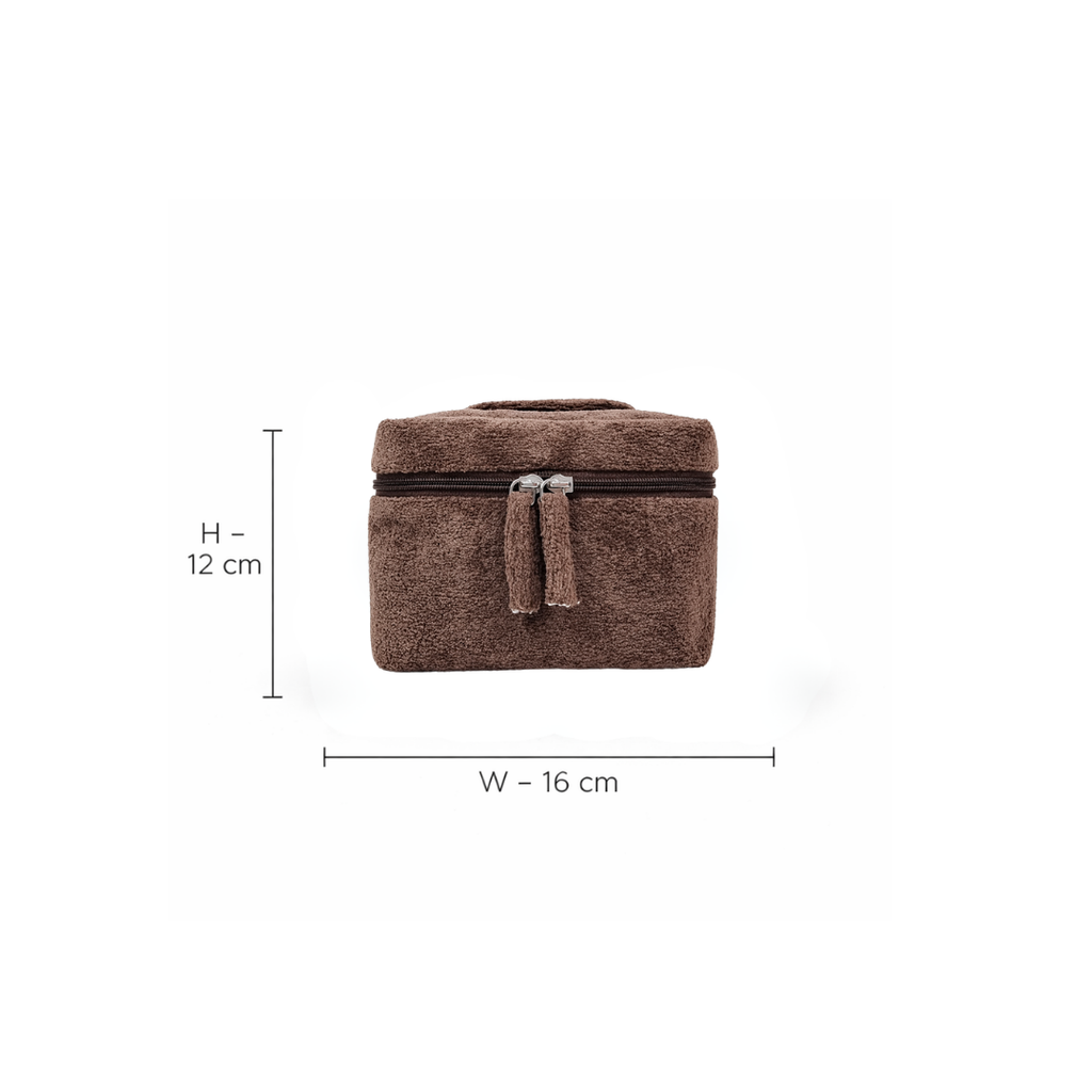 "Mocha Cake"- Vanity Pouch