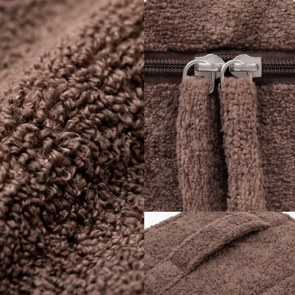 "Mocha Cake"- Vanity Pouch