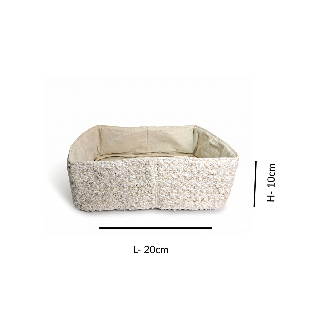 "Cream Loaf"- Nest Storage Basket