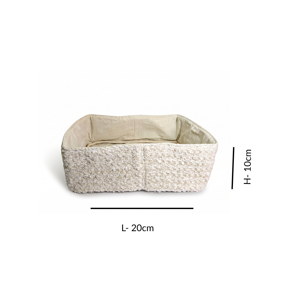 "Cream Loaf"- Nest Storage Basket