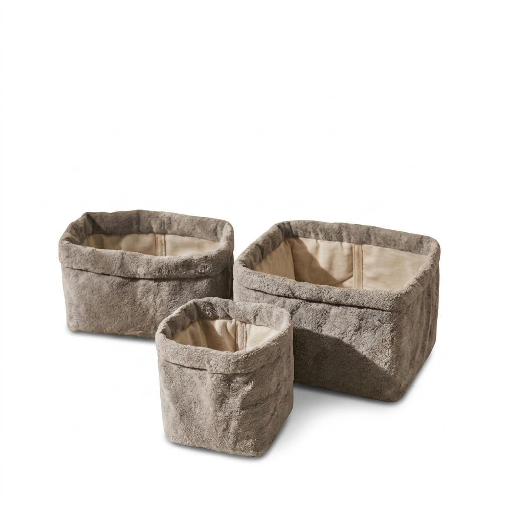 “Soft Organizer Set”- Nest Storage Basket