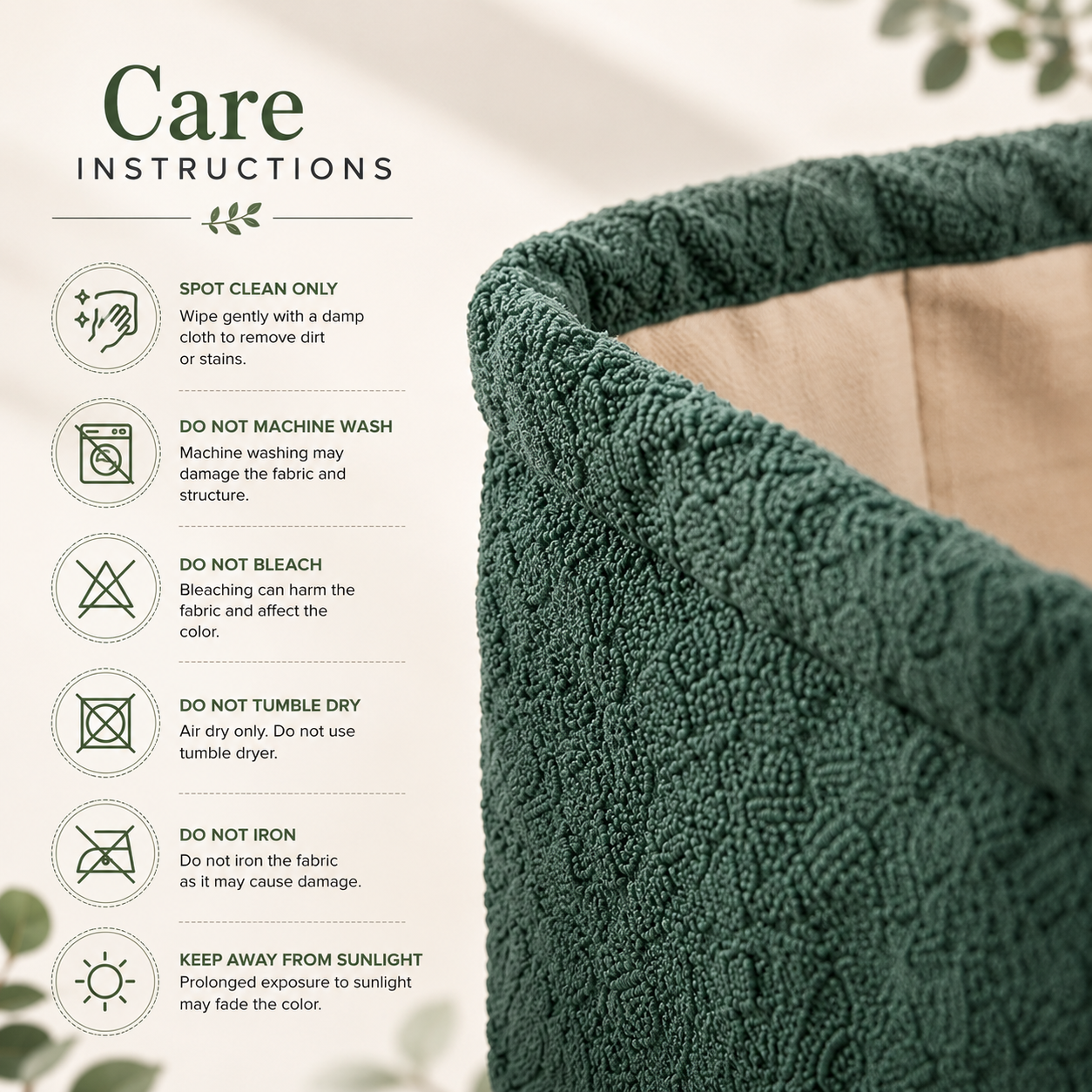 “Soft Organizer” - Small Nest Storage Basket