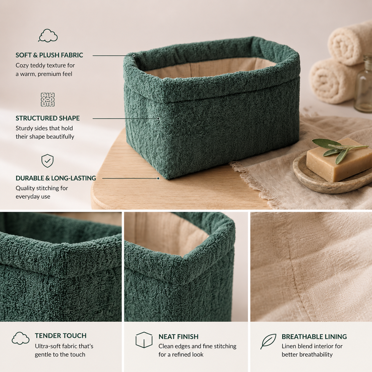 “Soft Organizer” - Medium Nest Storage Basket