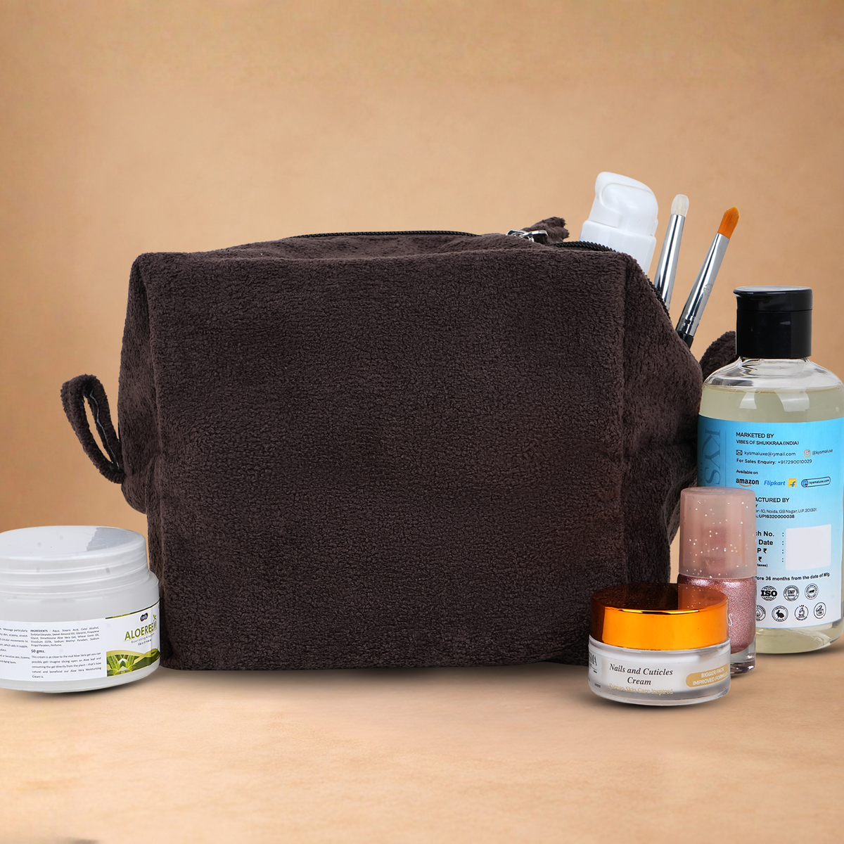 "Hot Chocolate"- Cloud Travel Pouch