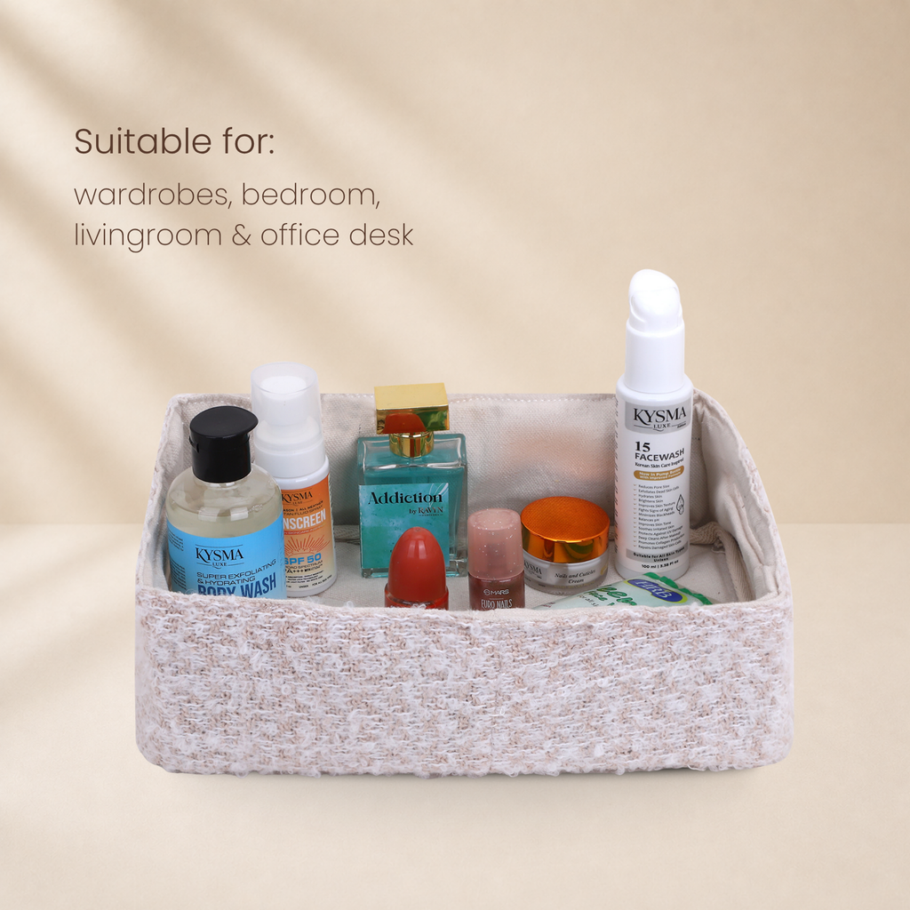 "Cream Loaf"- Nest Storage Basket
