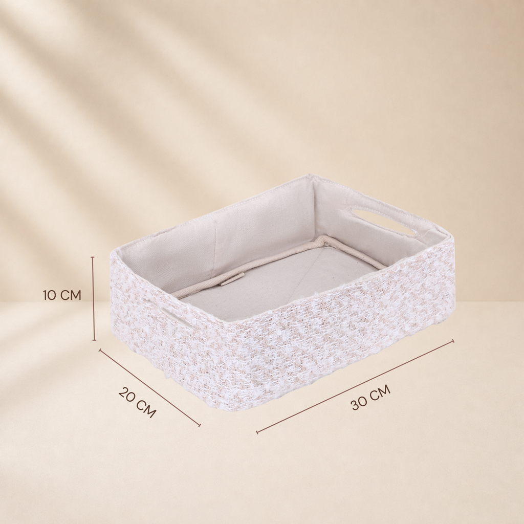 "Cream Loaf"- Nest Storage Basket