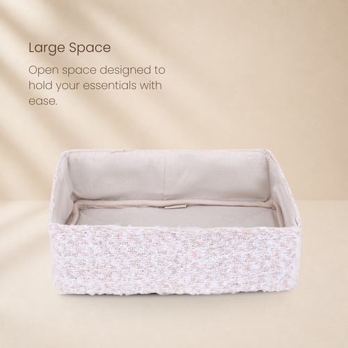 "Cream Loaf"- Nest Storage Basket