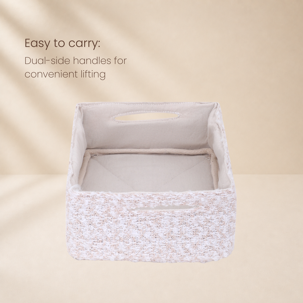 "Cream Loaf"- Nest Storage Basket