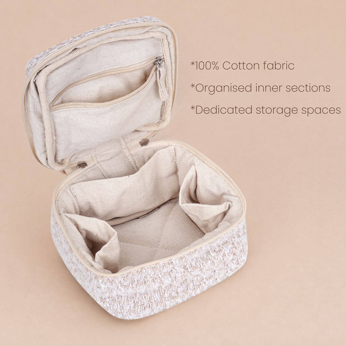 "Fluffy Toast" - Vanity Pouch