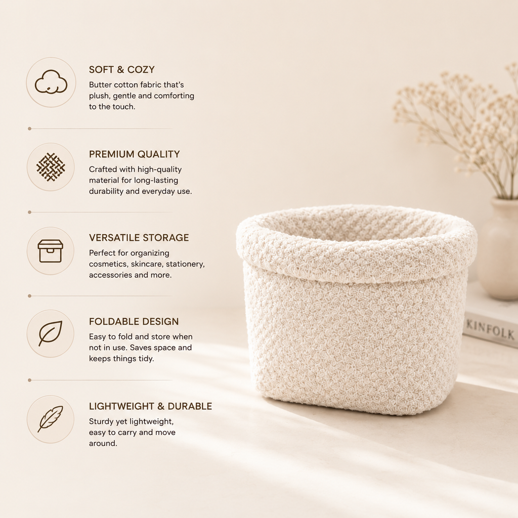 "Butter"- Nest Storage Basket