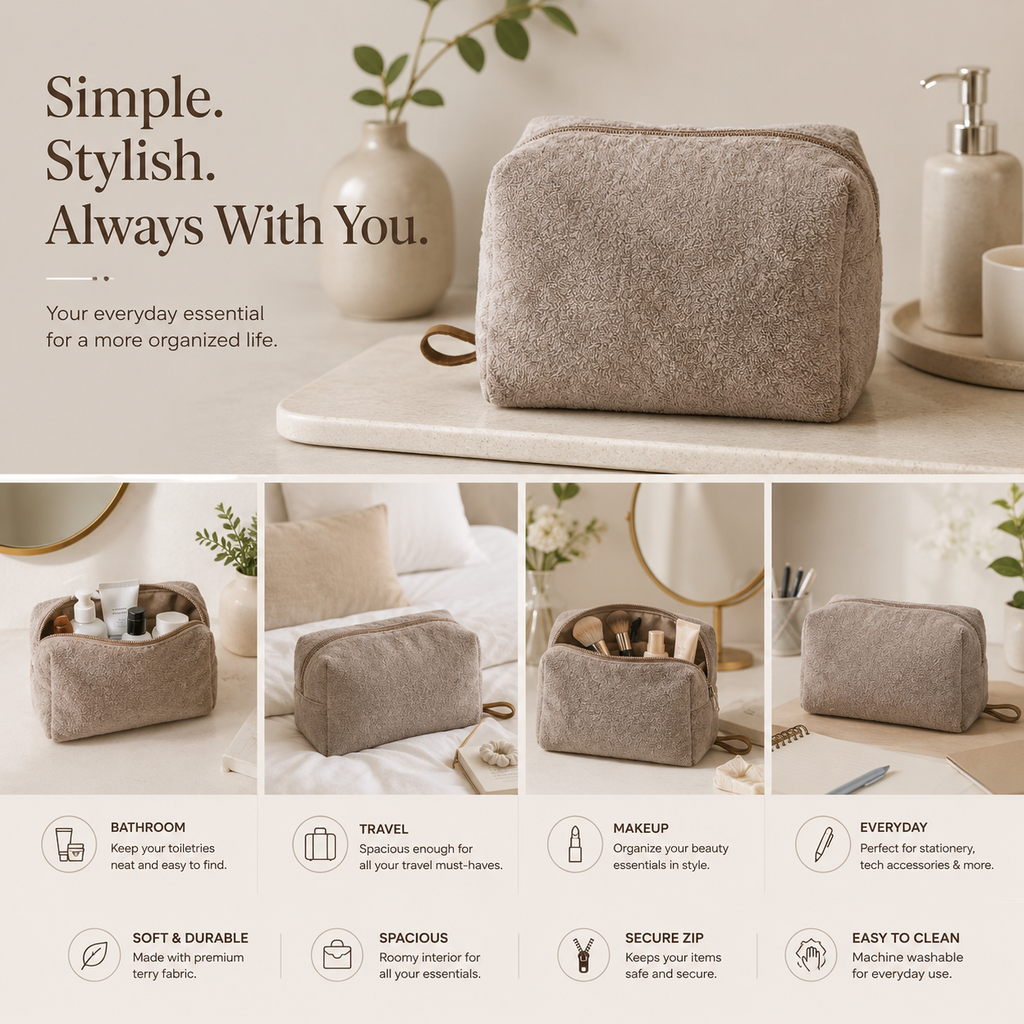 "Kit Kat" -  Cloud Travel Pouch