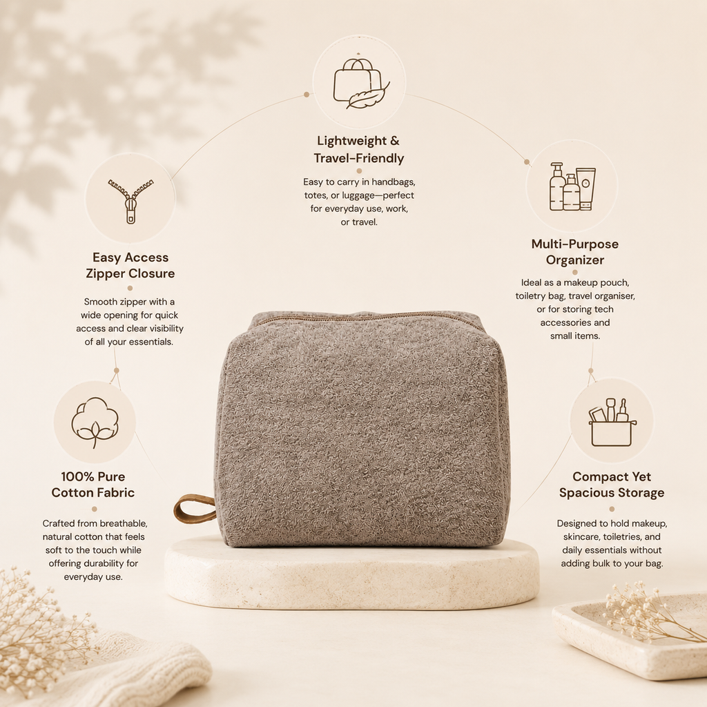 "Kit Kat" -  Cloud Travel Pouch