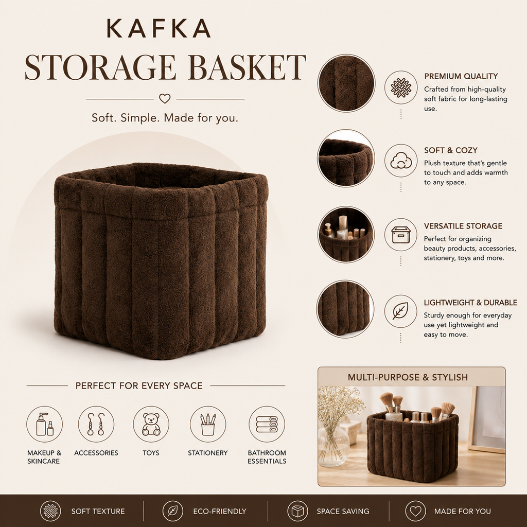"Brownie"- Nest Storage Basket