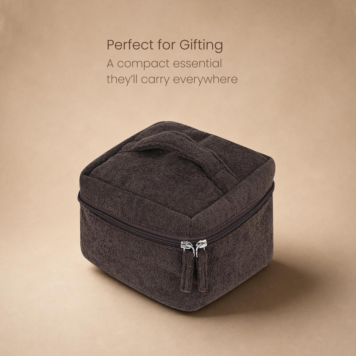 "Mocha Cake"- Vanity Pouch
