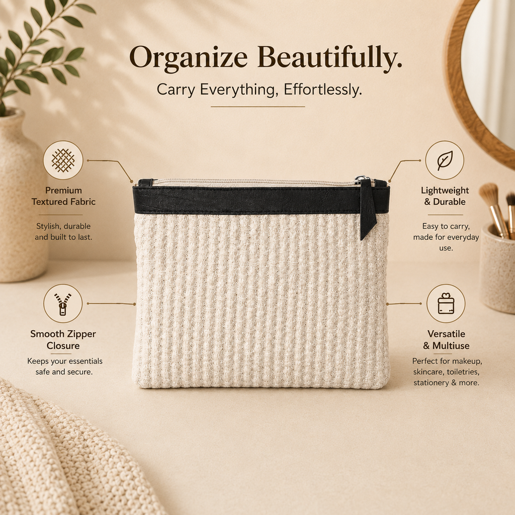 "Pearl"- Cloud Travel Pouch