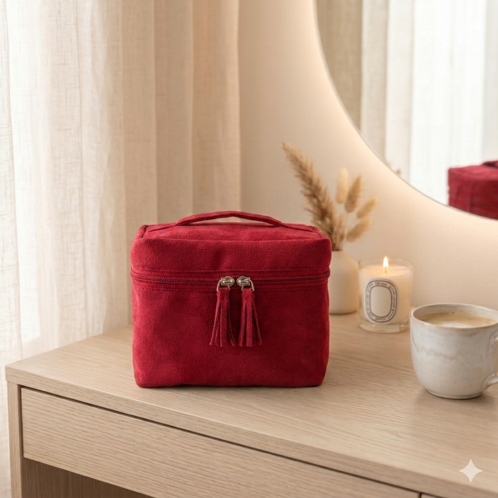 "Red Velvet" - Vanity Pouch