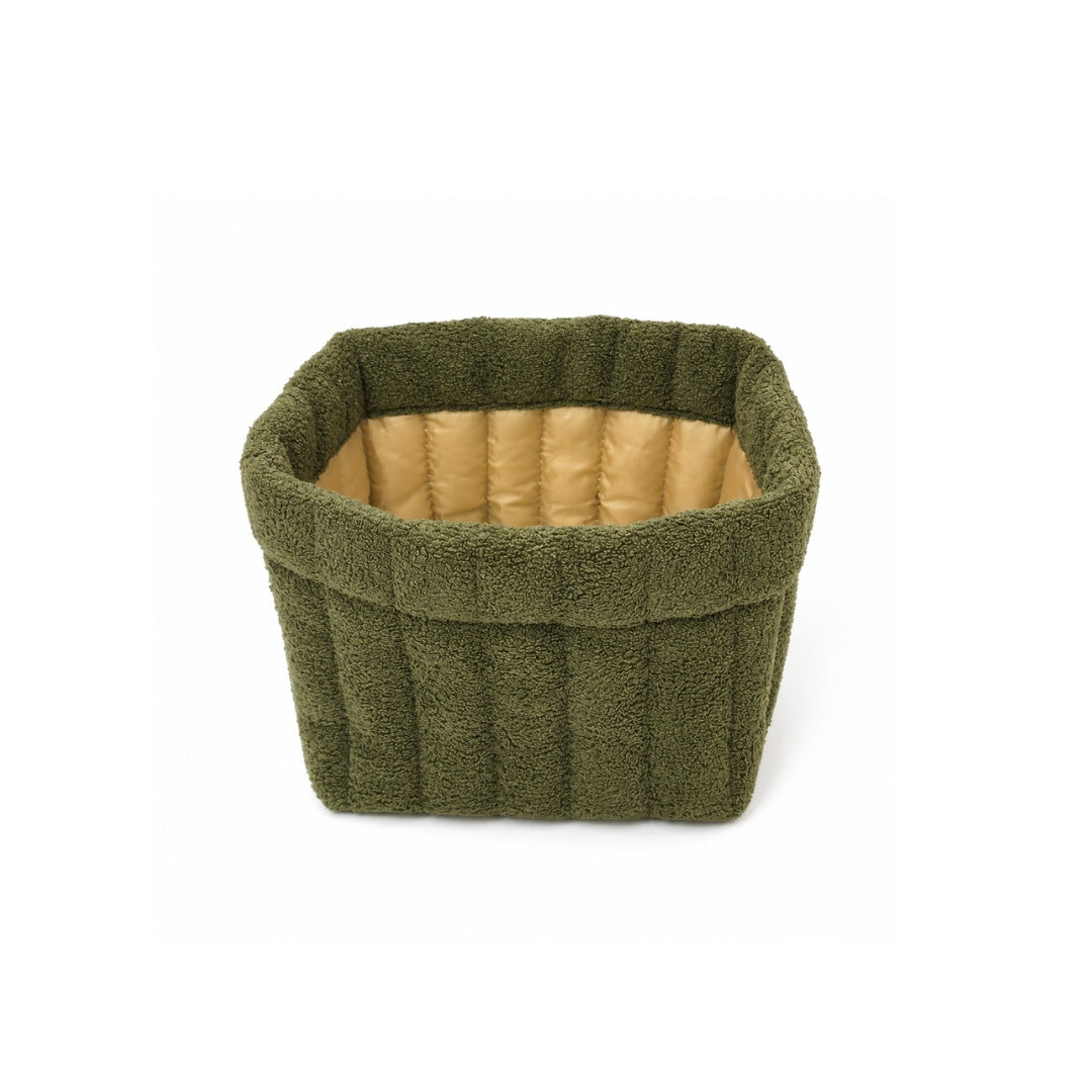 “Soft Organizer” - Small Nest Storage Basket (Olive Green)