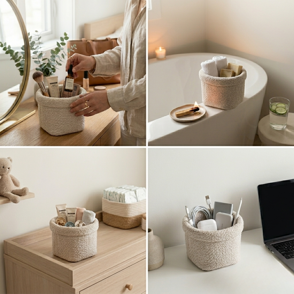 "Butter"- Nest Storage Basket