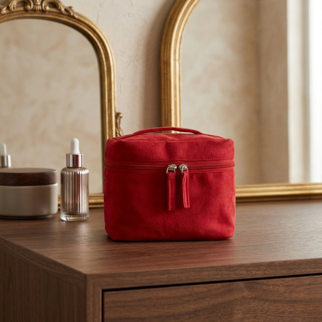 "Red Velvet" - Vanity Pouch