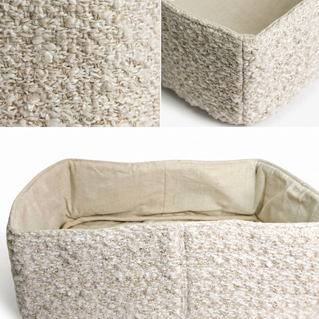 "Cream Loaf"- Nest Storage Basket