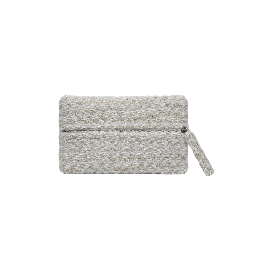 "The Marshmallow"- Mini Rectangular Travel Pouch