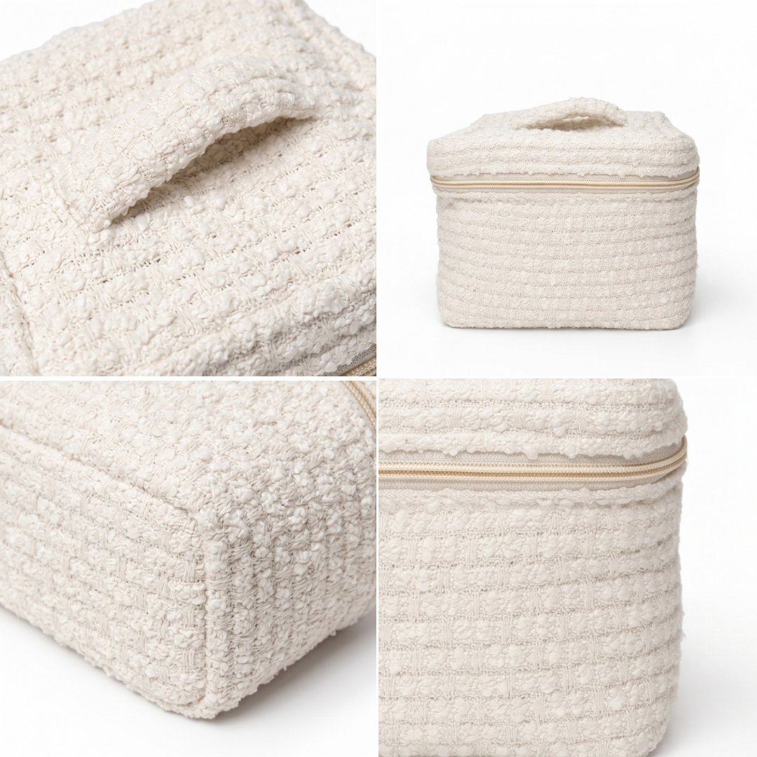 "Vanilla Cloud Foam"- Vanity Pouch