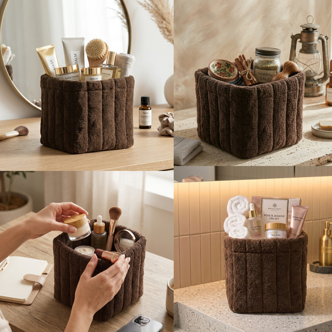 "Brownie"- Nest Storage Basket