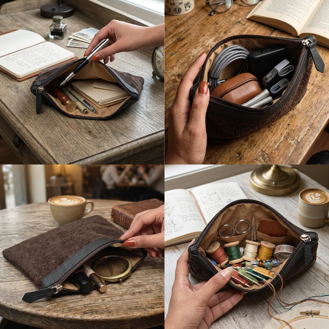 "Cadbury"- Cloud Travel Pouch