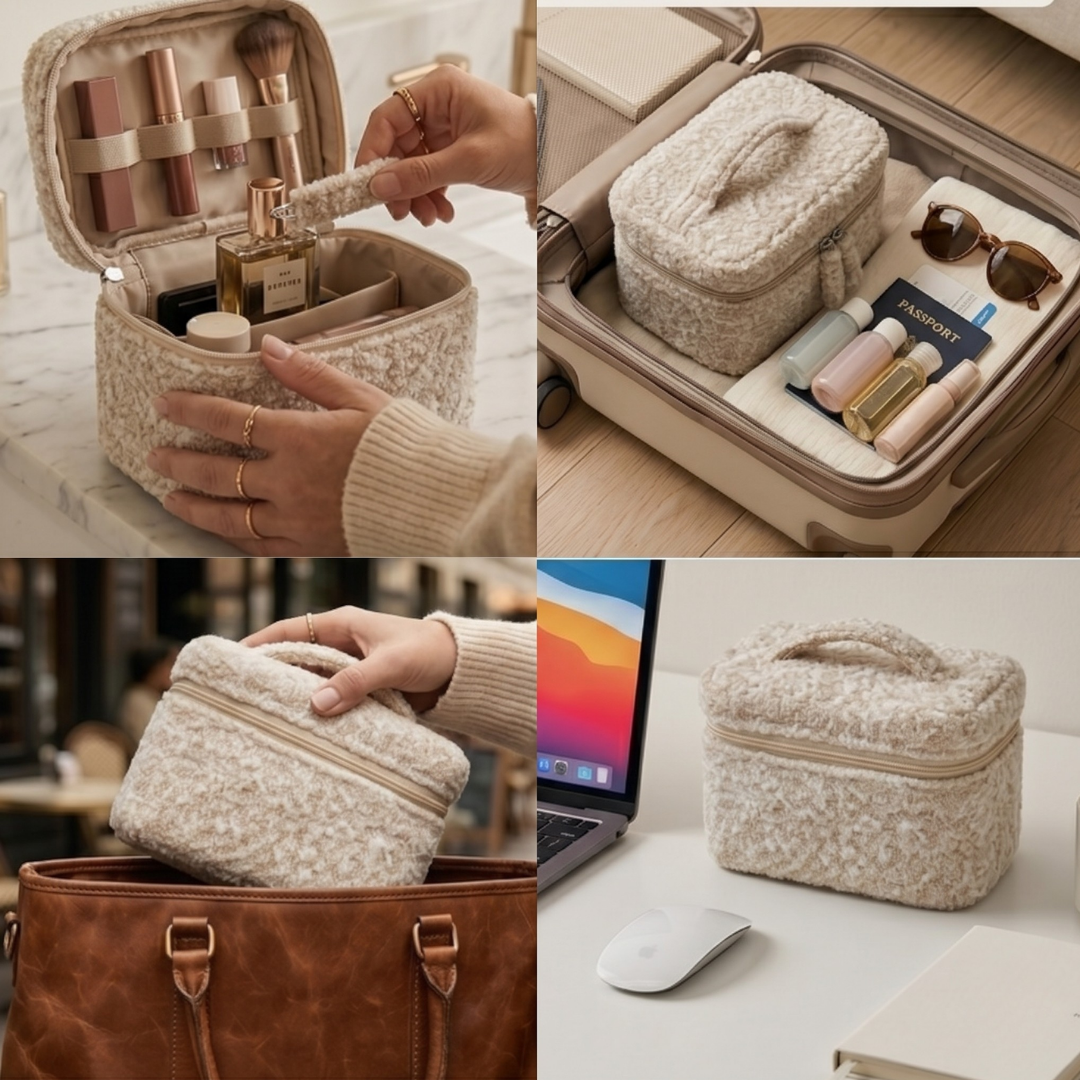 "Fluffy Toast" - Vanity Pouch