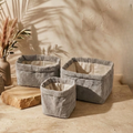 “Soft Organizer Set”- Nest Storage Basket