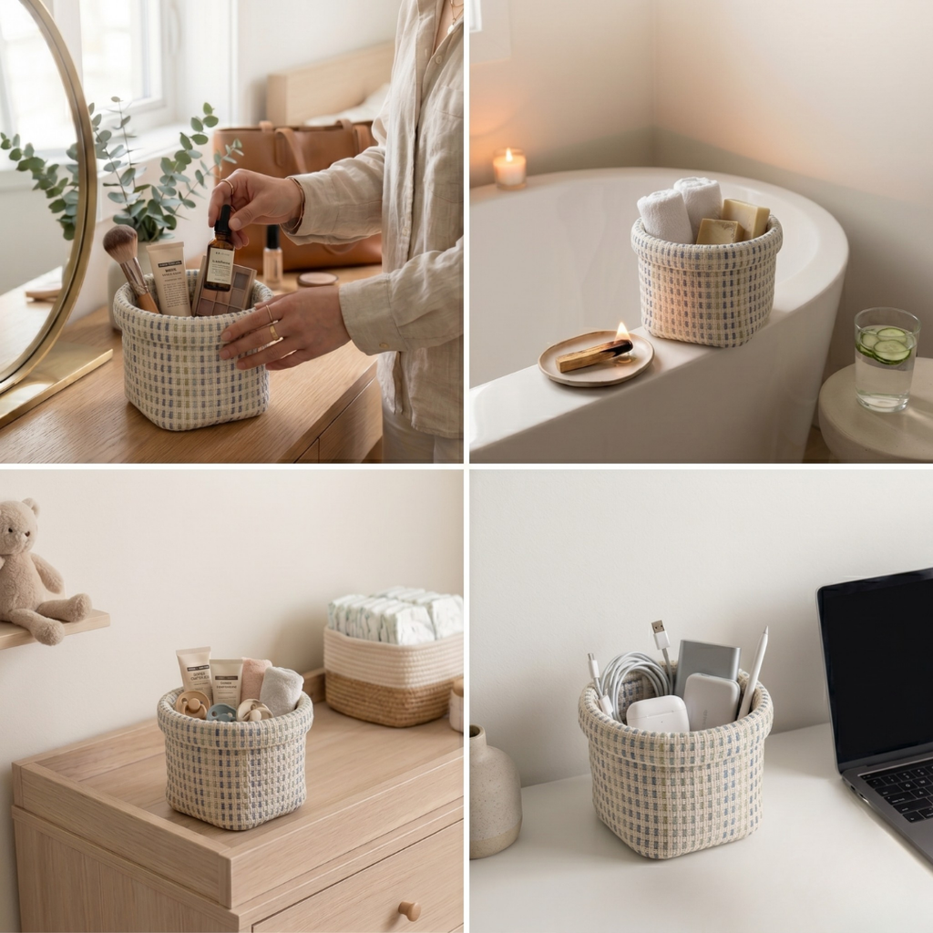 "Confetti"- Nest Storage Basket