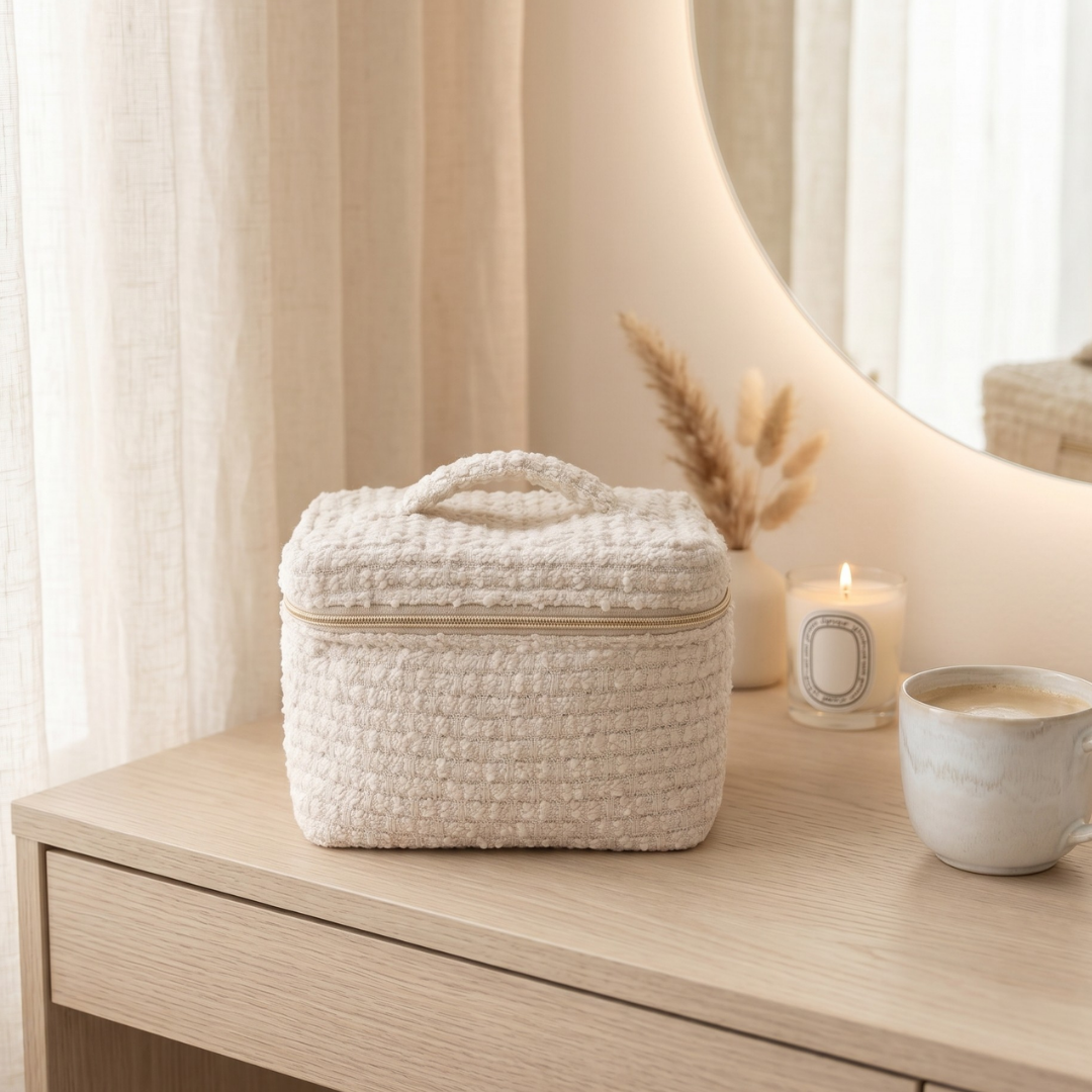 "Vanilla Cloud Foam"- Vanity Pouch