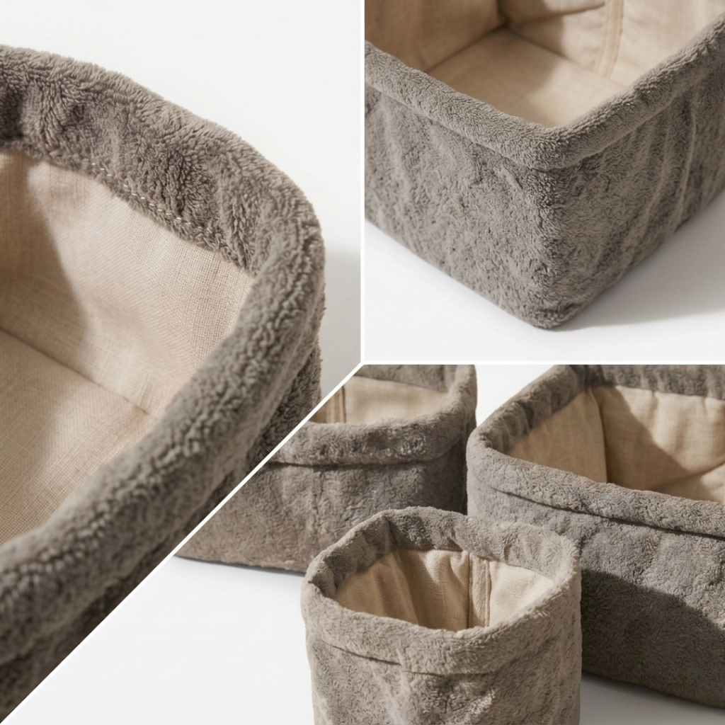 “Soft Organizer Set”- Nest Storage Basket
